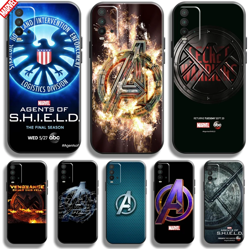 

Avengers Logo Phone Case For Xiaomi Redmi Note 8 8T 9 9T 9S 10 10S 10T Pro Max 5G Redmi 8 8A 9 9T 9A 9AT 9C 9i Ultra-Thin