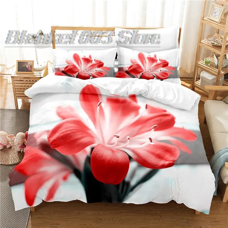 

Stamen Bedding Set Duvet Cover Set 3d Bedding Digital Printing Bed Linen Queen Size Bedding Set Fashion Design