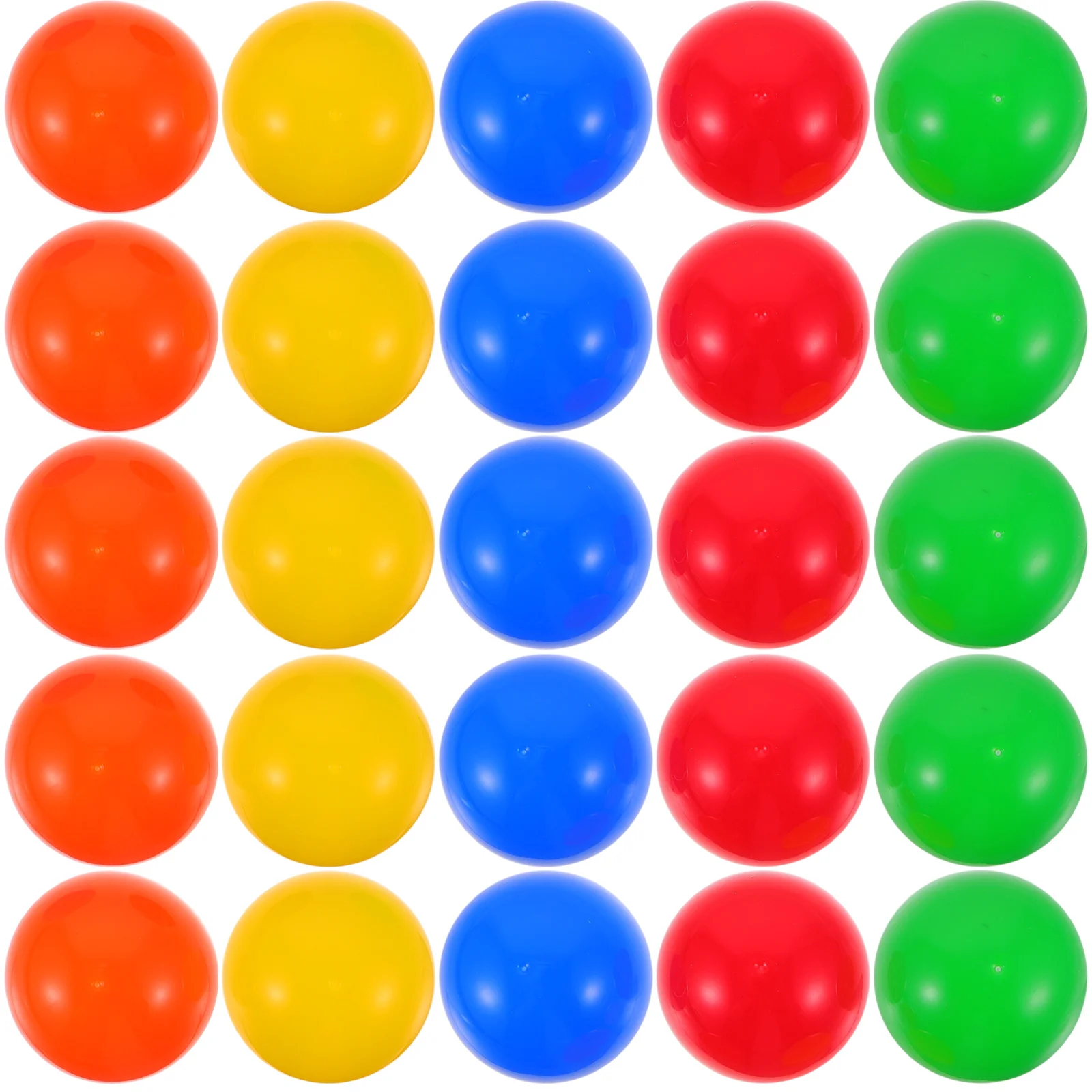 

25 Pcs Lottery Ball Plastic Balls Kids Seamless Interesting Game Can Be Opened Party Pvc Entertainment Activity Props Child