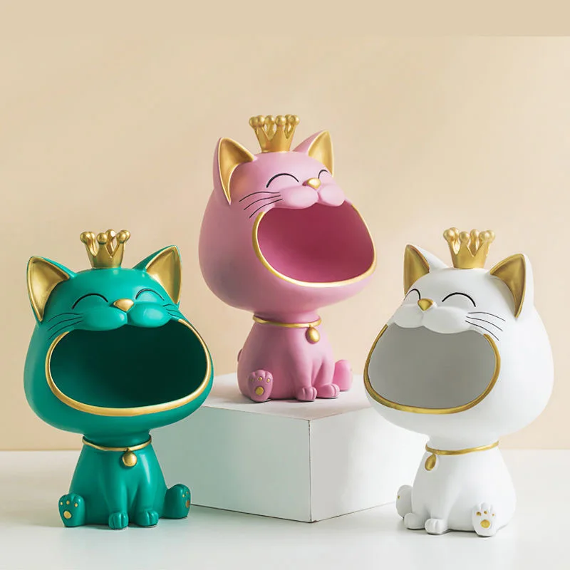 

Creative lucky cat entrance porch key living room home decoration decoration