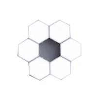 rgb chargeable diy honeycomb touch led night light quantum light hexagon wall modular touch panel lights