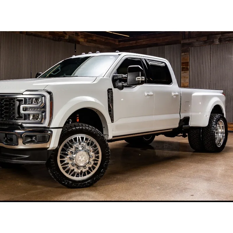Фото 【2026】Колесные диски Viaol Forged Dually, полированные, 10x200, 8x200, 8x165, 24*8.25j, 20, 22, 24, 26, 28, 30 дюймов, подходят для Ford F-250, 350, 450, RAM №4