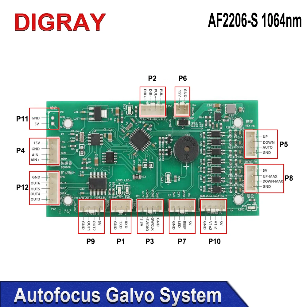 Диагностическая система для лазерной маркировки 10 мм