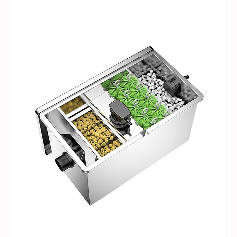 

CNF-400 Stainless Steel Bio Pond Filter for Fish Koi Pond