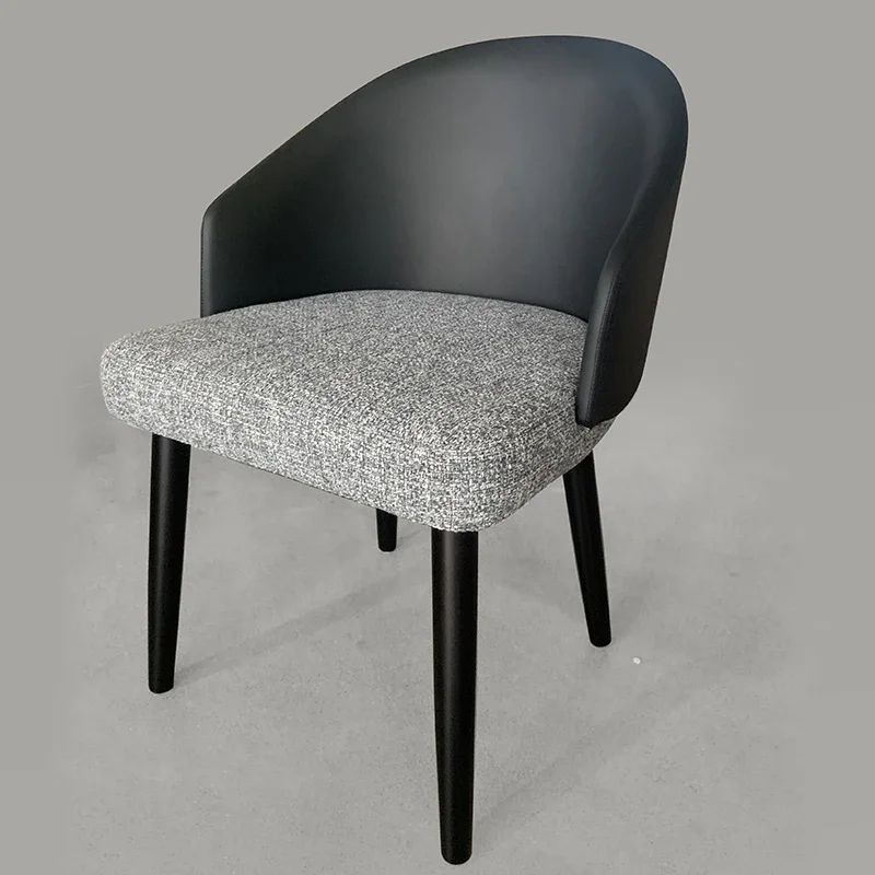 Деревянный обеденный стул для патио мягкий маникюрный удобный с низкой спинкой