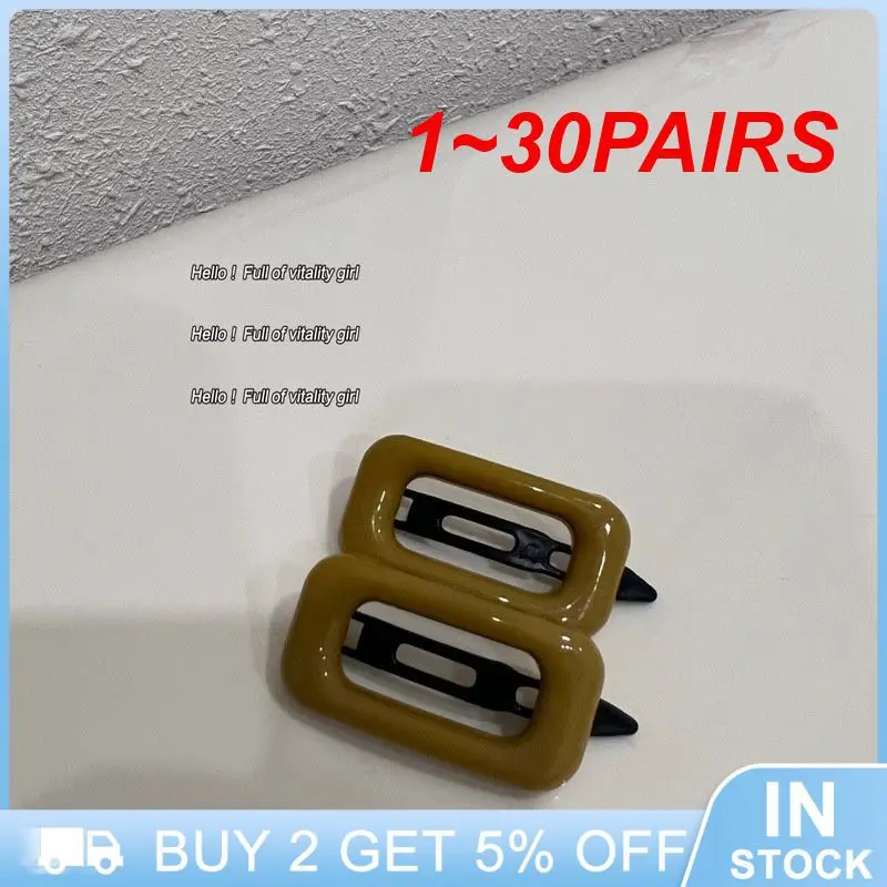 

1~30PAIRS Multifunction Sweet Hair Accessories Candy Colors Candy Color Headwear Fashion Hair Accessories Essential