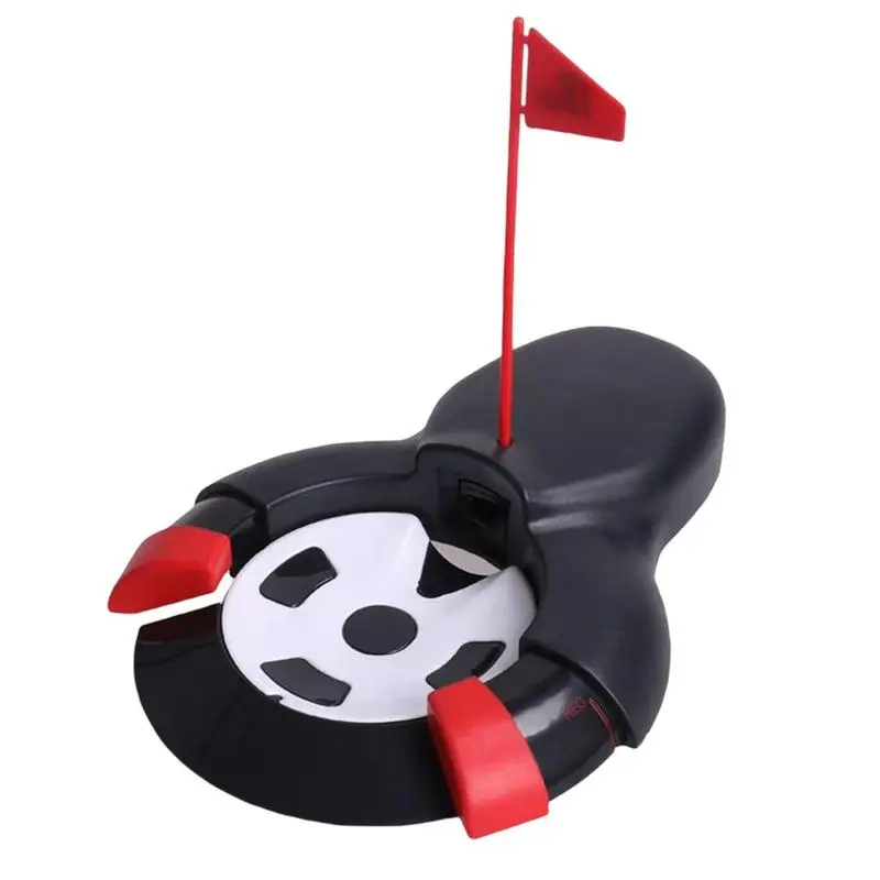 

Golf Ball Return Putting Machine Training Tool Golf Putting Cup Plastic Practice Putter Set Ball Return Device Machine For Golf