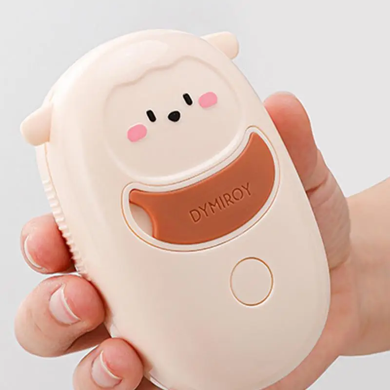 Pokoju grzebień do usuwania sierści zwierząt Szczotki dla kotów w uroczej owce Ergonomiczna konstrukcja psów Skuteczne usuwanie i