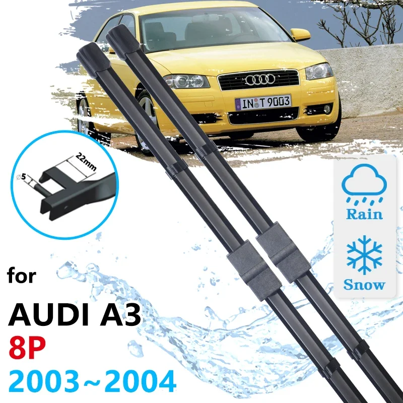 Для Audi A3 8P 2003 2004 щетки для очистки лобового стекла аксессуары окон автозапчасти