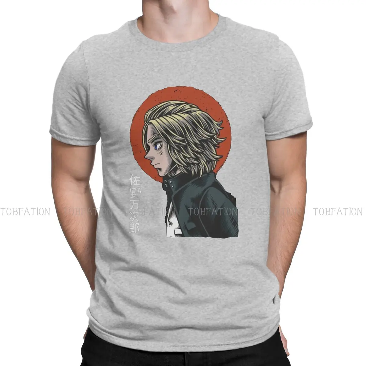 

Mikey Classic TShirts Tokyo Revengers TV Show Men Style Fabric Streetwear T Shirt Round Neck