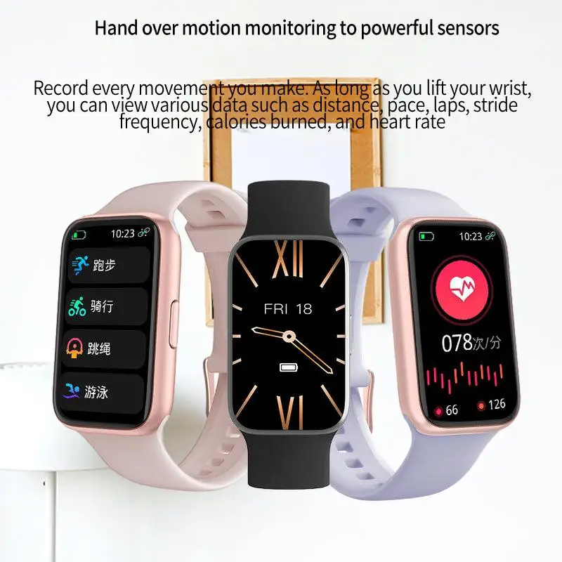 

LC112 Smart Watch with Heart Rate, Blood Oxygen Monitoring, and Waterproof Design - The Ultimate Fitness Companion for Active L