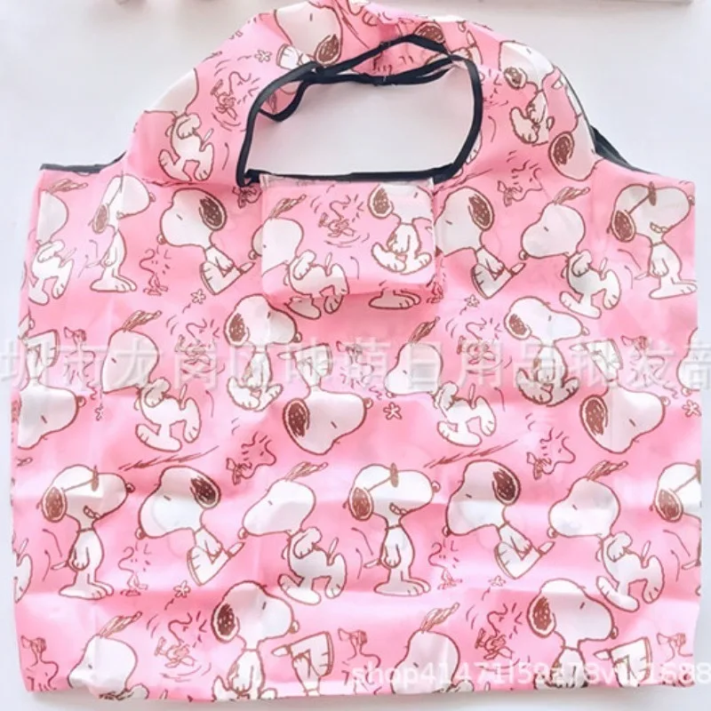 Симпатичная Складная Экологически чистая сумка Disney Snoopy с героями мультфильмов