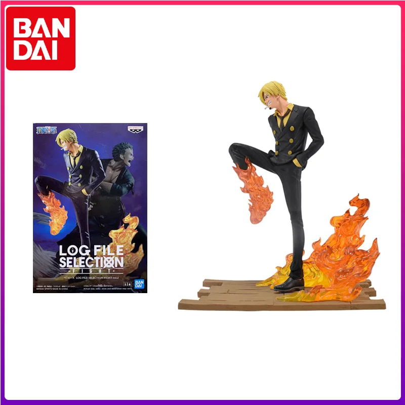 

Bandai Genuine One Piece Vinsmoke Sanji Anime Action Figures Collectible Model LFS Devil Foot Ornaments Toys Gifts for Kids