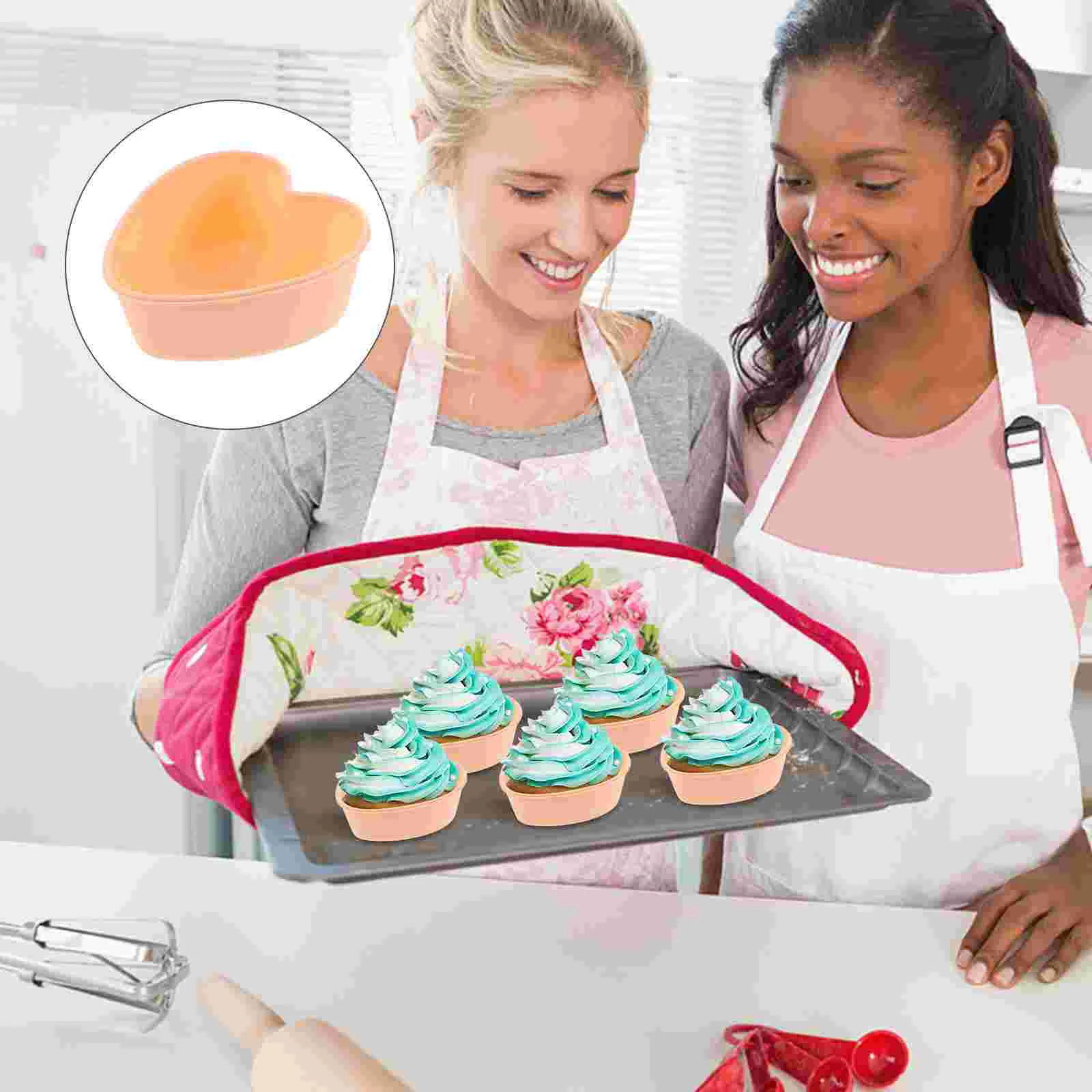 

1 Set 10 Practical Egg Molds Cake Molds Steaming Rice Cake Molds )