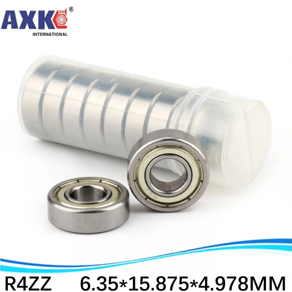 

R4 R4ZZ R4RS R4-2Z R4Z R4-2RS ZZ RS RZ 2RZ Deep Groove Ball Bearings 6.35 x 15.875 x 4.98mm High Quality 1/4" x 5/8" x 0.196"