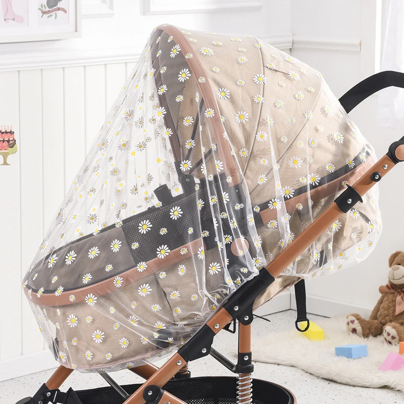 

Universal Pram Net Baby Sunshades Buggys Insect Fly Protection Cover Mosquito Net For Stroller Pushchair Stroller Accessories