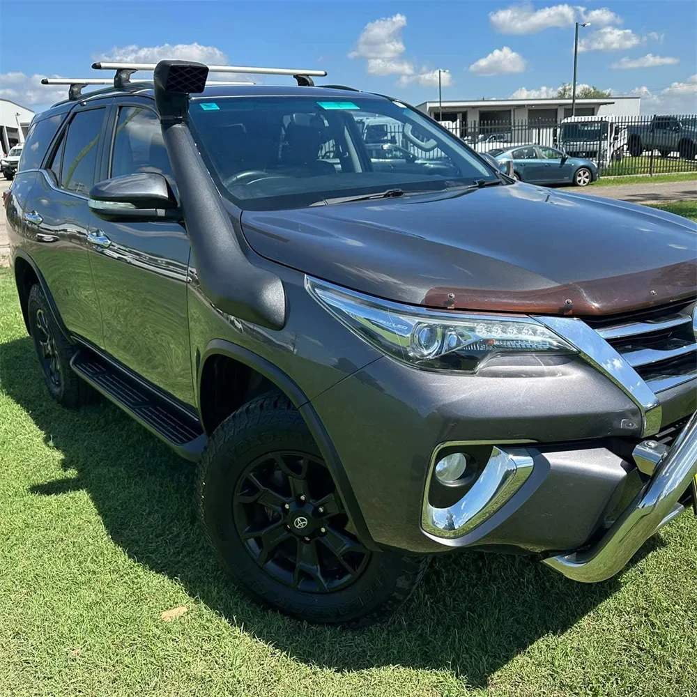 Комплект для установки шноркеля на Toyota Fortuner 2015-2021, серия 156, 4x4, комплект для забора воздуха, высокий воздухозаборник, LLDPE, аксессуары для бездорожья (art.: 3920d8a920d84) - 3920d8a920d84