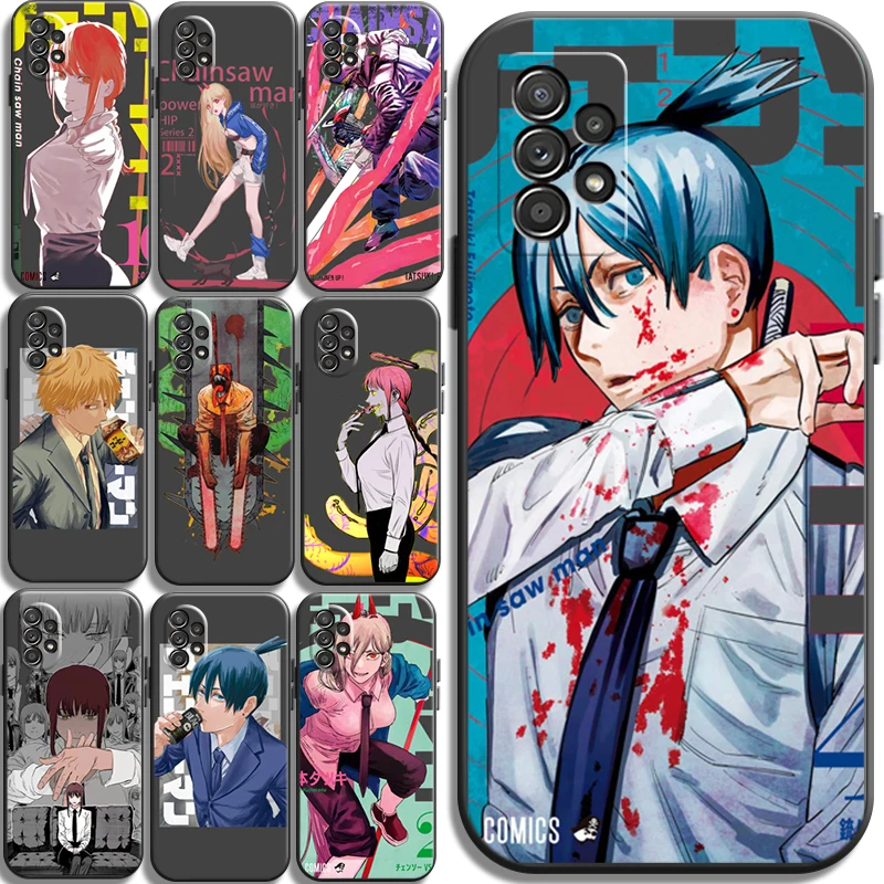 

Chainsaw Man Phone Cases For Xiaomi Redmi Note 8T 8Pro 2021 8 7 8A 7A 8 Pro Coque Carcasa Back Cover Soft TPU