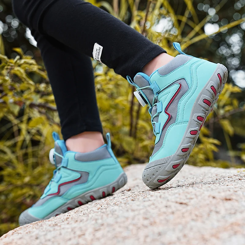 Детские туристические ботинки женские осенне-зимние спортивные туфли детская