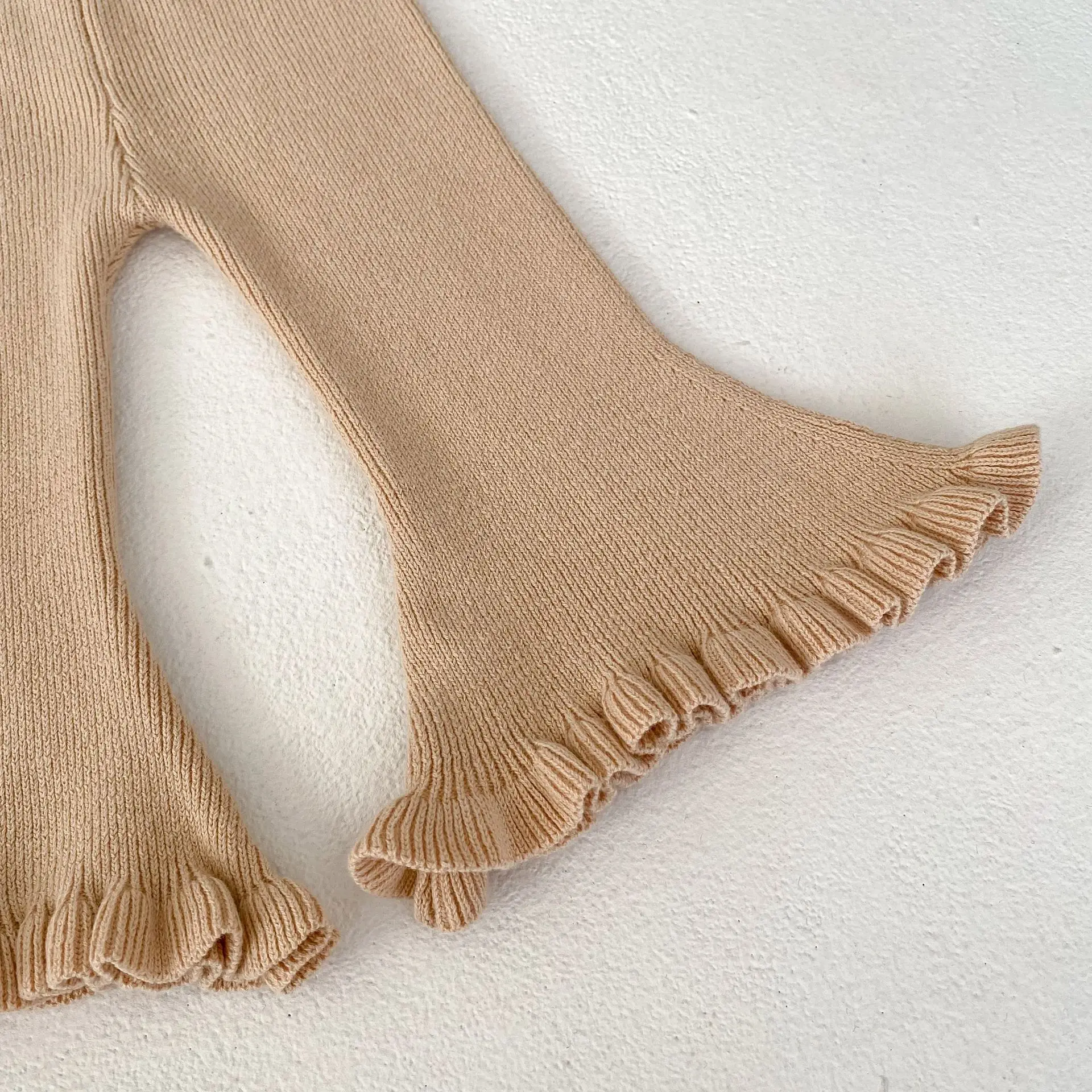 Новые модные Универсальные шерстяные трикотажные брюки для младенцев и девочек