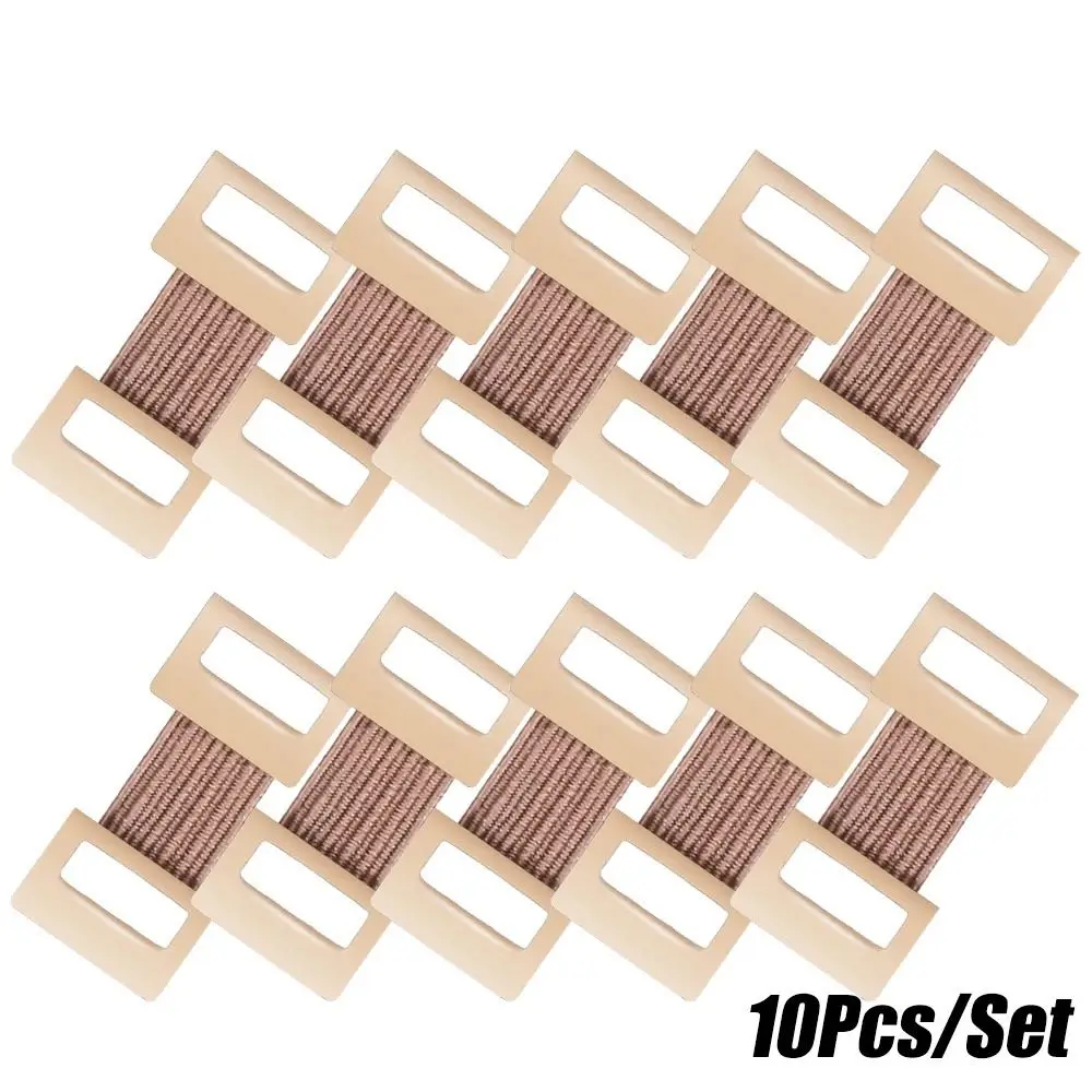 10 шт./набор эластичные зажимы из алюминиевого полиэстера