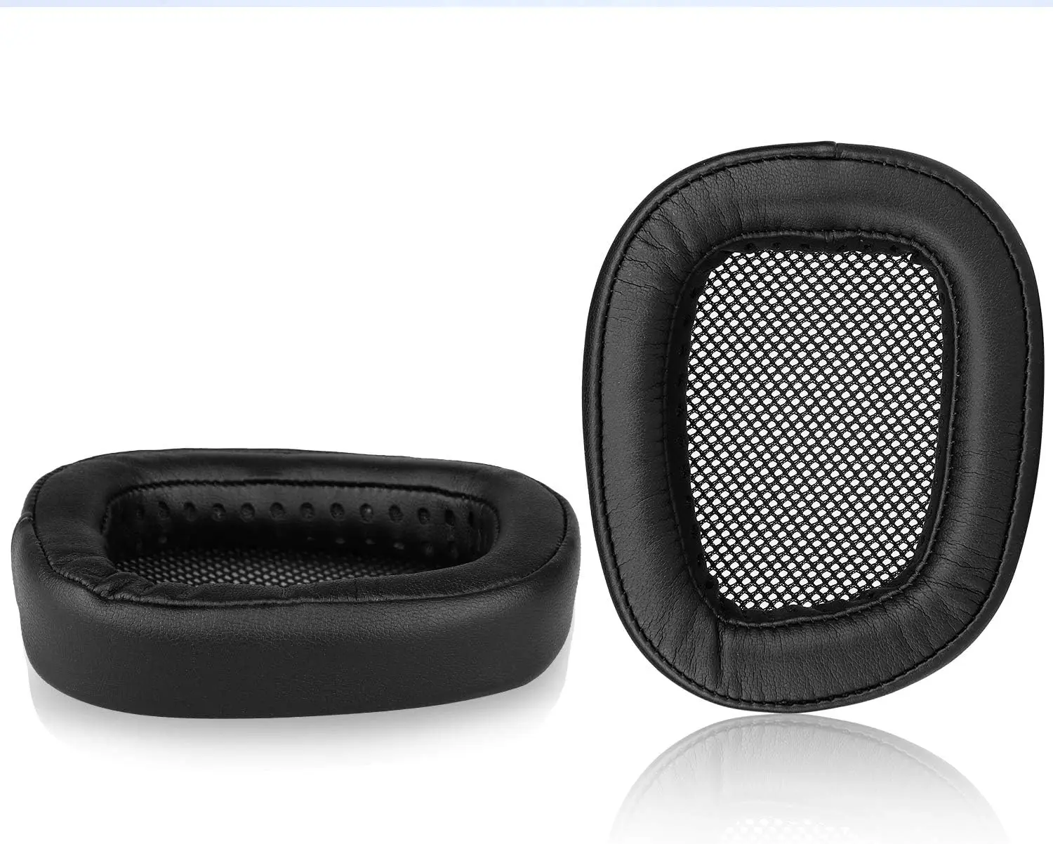 Запасные амбушюры из пены с эффектом памяти и сетчатой ткани Logitech G433 чехол для