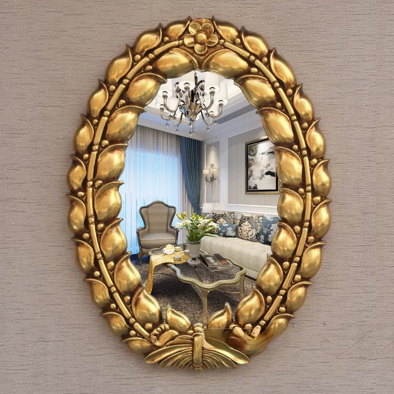 

Large Irregular Full Body Mirror Living Room Decoration Luxury Mirror Vintage Style Quality Design Deco Salon Decoration Home