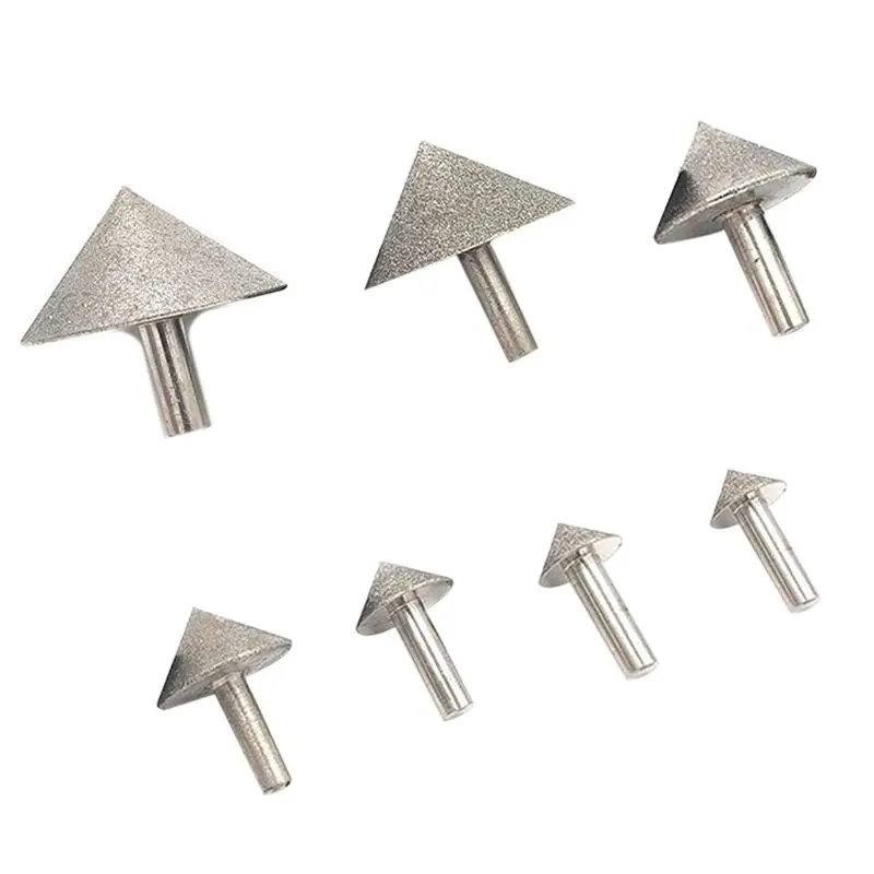 

Diamond Beveling Chamfer Countersink Drill Bits for Existing Hole Trimming Finishing Cleaning Enlarging Porcelain Marble