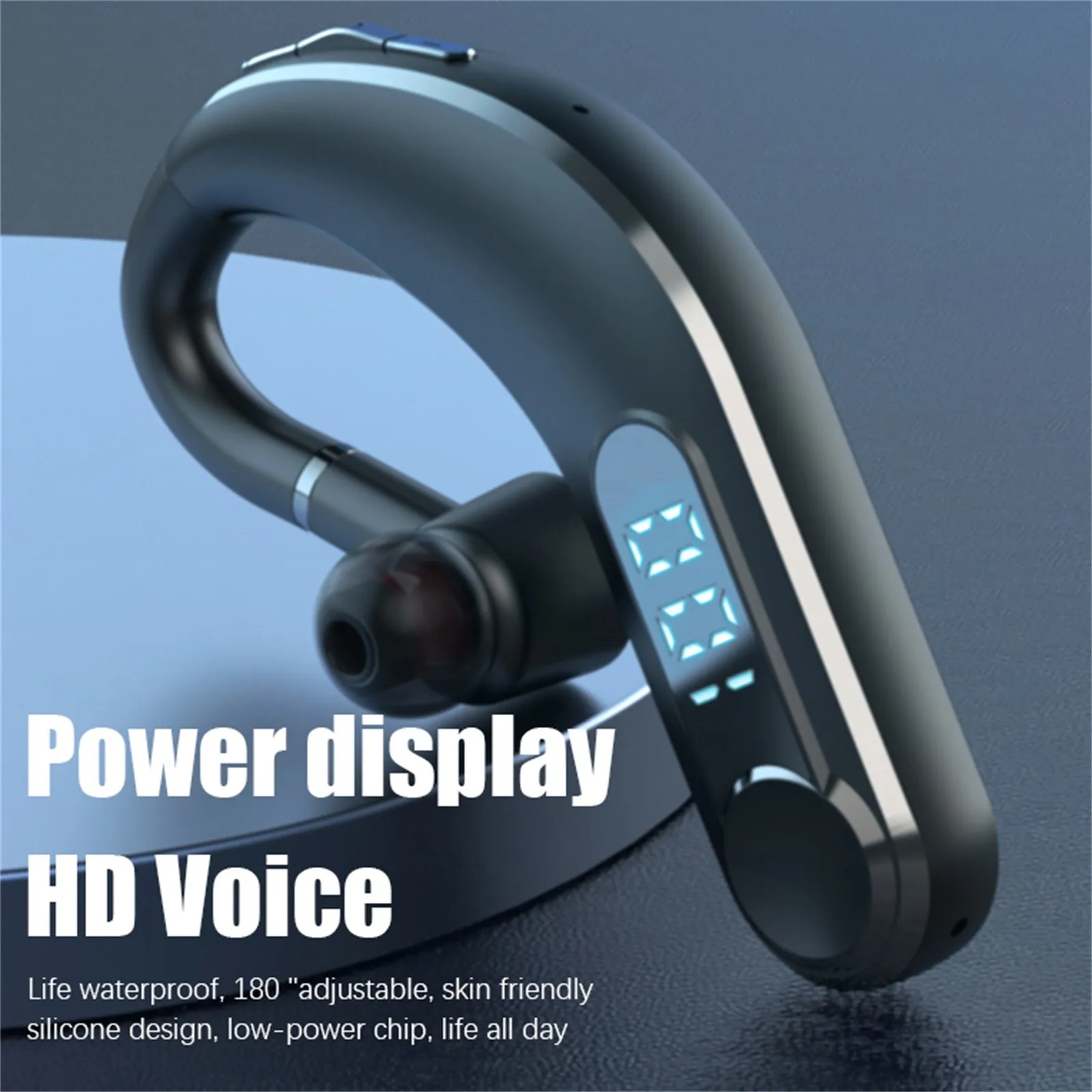 

Bluetooth-наушники с ушным крючком, с микрофоном