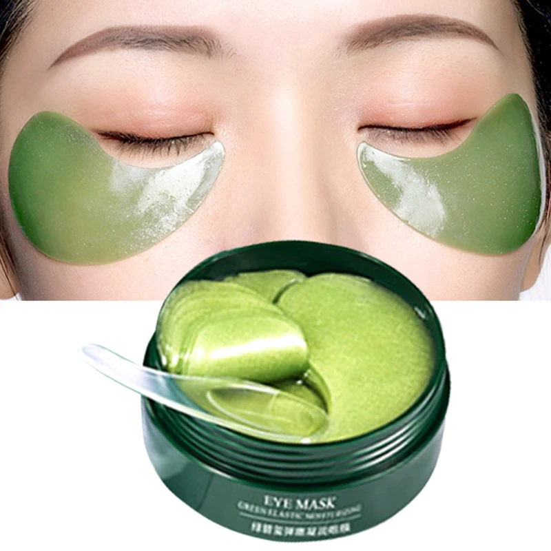 60pcs Collagen Moisturizing Eye Mask Dilution Dark Circle Eye Patches Anti-Aging Anti-Wrinkles Skin Care Sets Korean Cosmetics