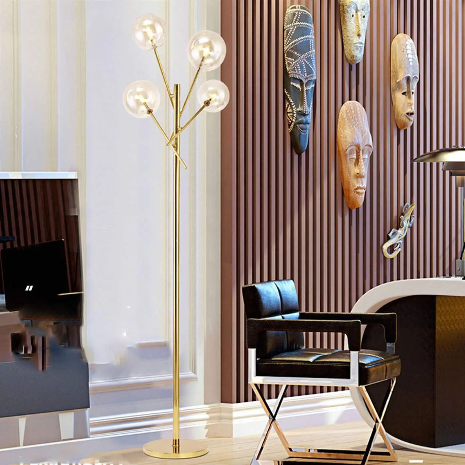 Современная Минималистичная Поворотная светодиодная напольная лампа со