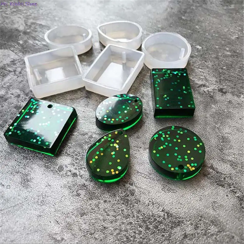 

Silicone Pendant Mold Resin Silicone Mould Handmade DIY Jewelry Making Epoxy Resin Molds
