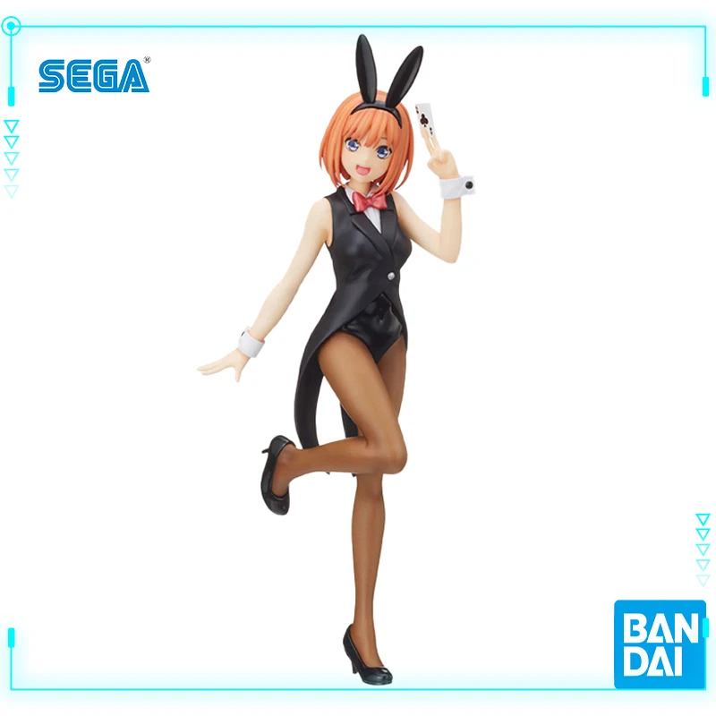 

SEGA Original Genuine The Quintessential Quintuplets Nakano Yotsuba Bunny Girl Ver. 23cm Kawaii Anime Figures Collectible Model