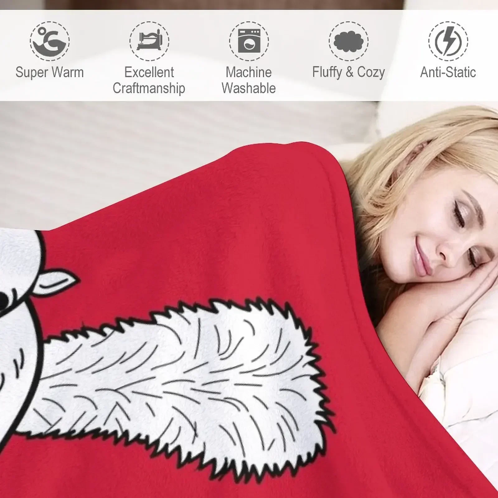 Симпатичное белое беличье диванное одеяло для косплея аниме походные одеяла