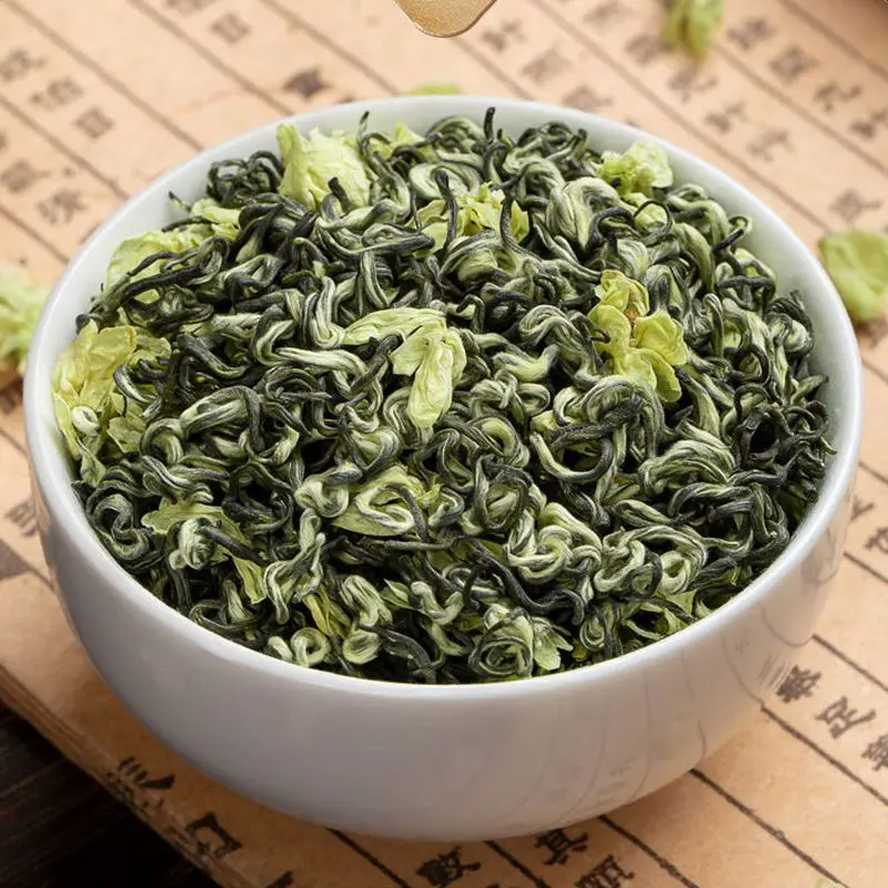 

Жасминовый чай, новый чай, суперсильный аромат, Piaoxue Maofeng Maojian, зеленый чай, чайник Oolong