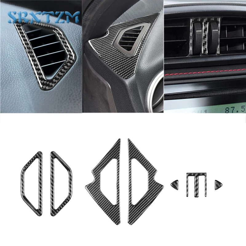 

Car Dashboard Air Outlet Frame Cover Air Conditioner Vent Grille Cover Trim For Subaru BRZ Toyota 86 GT86 2017 2018 2019