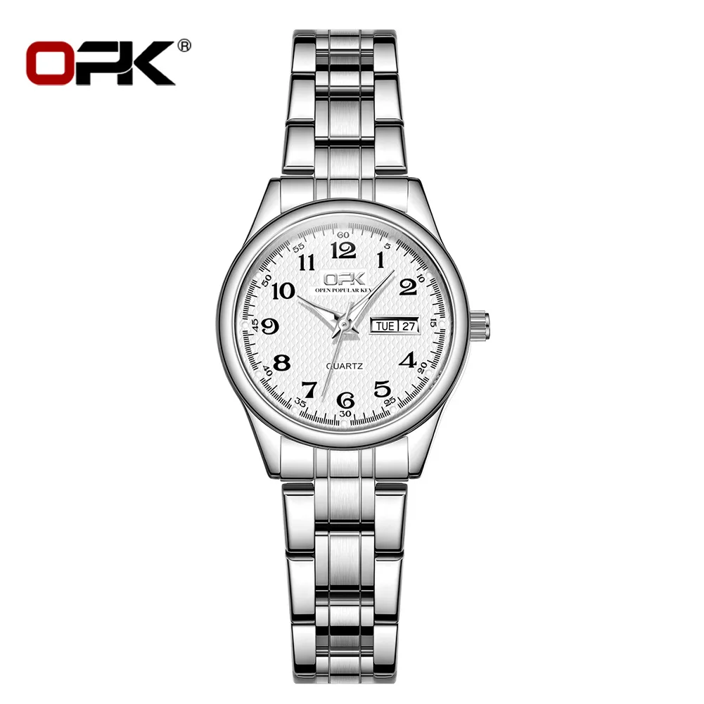 Fashion Men’s Stainless Steel Watches Luxury Quartz Wristwatch Calendar Luminous Clock Woman Business Casual Watch enlarge