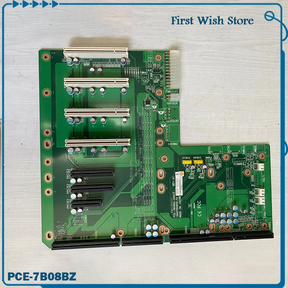 Для базовой пластины промышленного управления Advantech PCE-7B08BZ PCE-7B08BZ-04A1E REV:A1