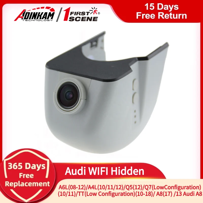 

Hidden Car DVR Registrator DashCam Camera Video Recorder 1080P 96672 IMX307 WiFi Fit for Audi Car A6L A4L Q5 Q7 TT A8 New