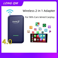 carlinkit 4 wireless carplay box android auto mini smart adapter upgrade car play dongle for audi vw volkswagen kia nissan