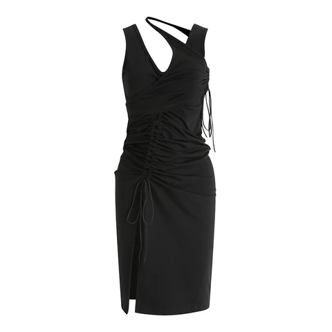 Облегающее черное платье миди Primaxis, женская одежда, летние модные сексуальные наряды для женщин, женское платье