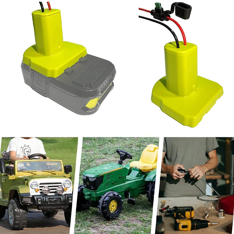Adapter For Ryobi One+ 14.4v 18v Nimh/nicd/li-ion Battery  P