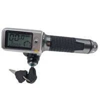 speedometerodometerthrottlelcddisplay36v48v60vlockcruisebattery indicator electric scooter bike mtb tricycle diy part w91f