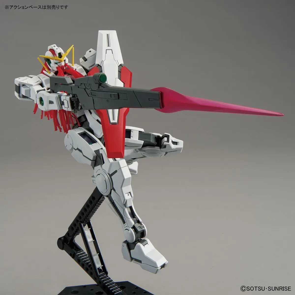 Фото Коллекционная модель BANDAI MG 1/100 GN-004 Gundam Nadleeh: Фигурка мобильного костюма Gundam 00, аниме-модель, игрушка для мальчиков, в оригинальной коробке №5