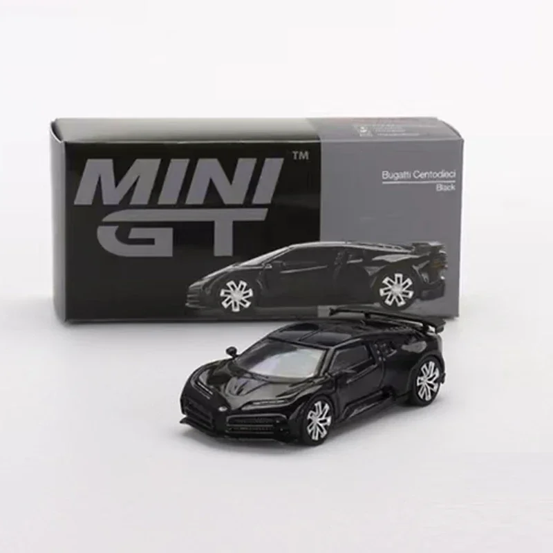 Модель автомобиля из сплава MINIGT 1:64 Литой спортивный автомобиль Buga Centodieci # 466 LHD