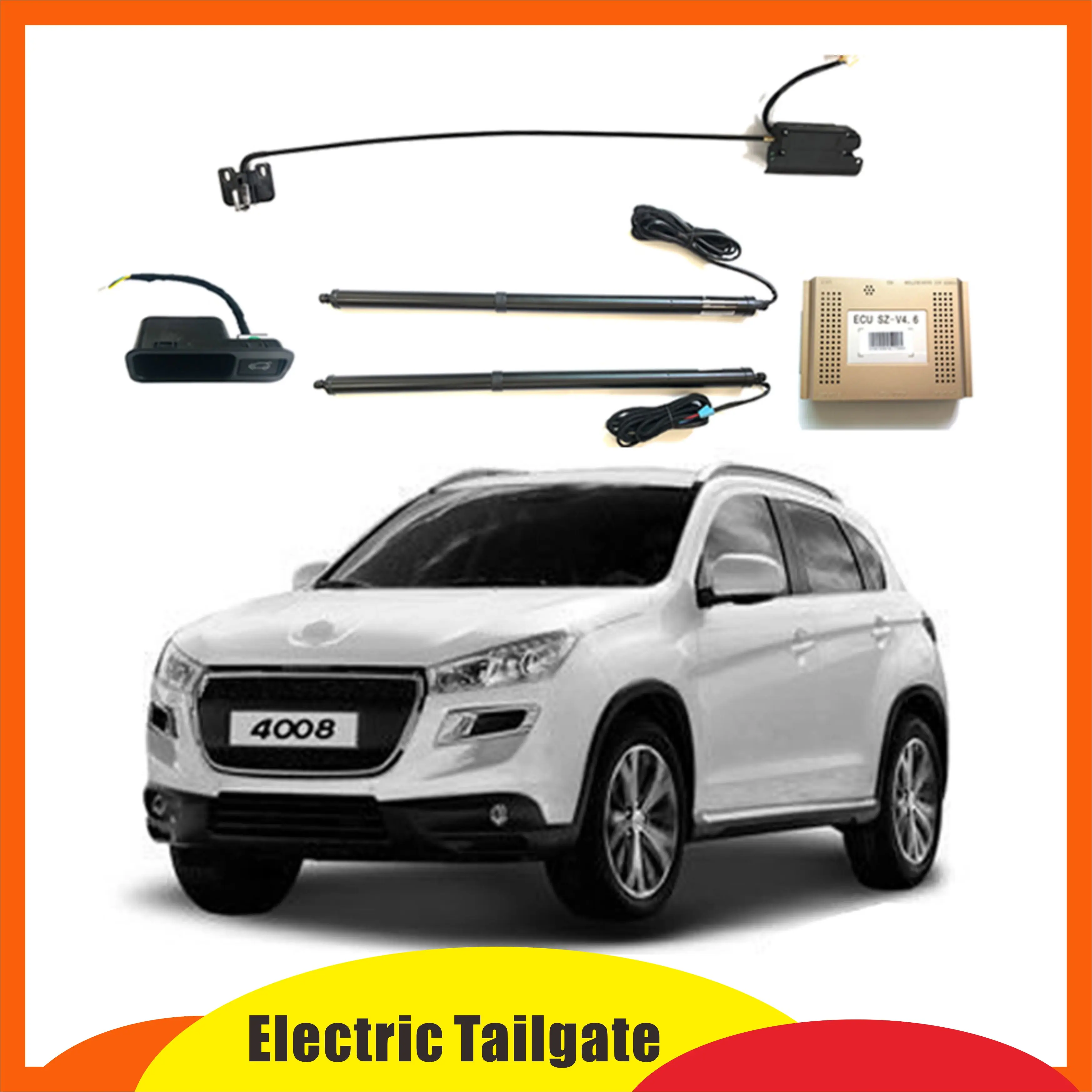 

Car Electric Tailgate Modified Auto Tailgate Intelligent Power Operated Trunk Automatic Lifting Door For Peugeot 4008 2017-2022