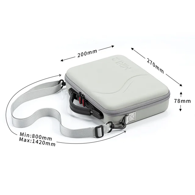 DJI Mini 2 Storage Bag Handbag PU Shoulder Bag Portable Carrying Case Waterproof Box For DJI Mavic Mini 2 3 SE Drone Accessories 5