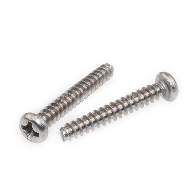 PB никелированный винт с круглой головкой крестообразный саморез 3 мм плоской