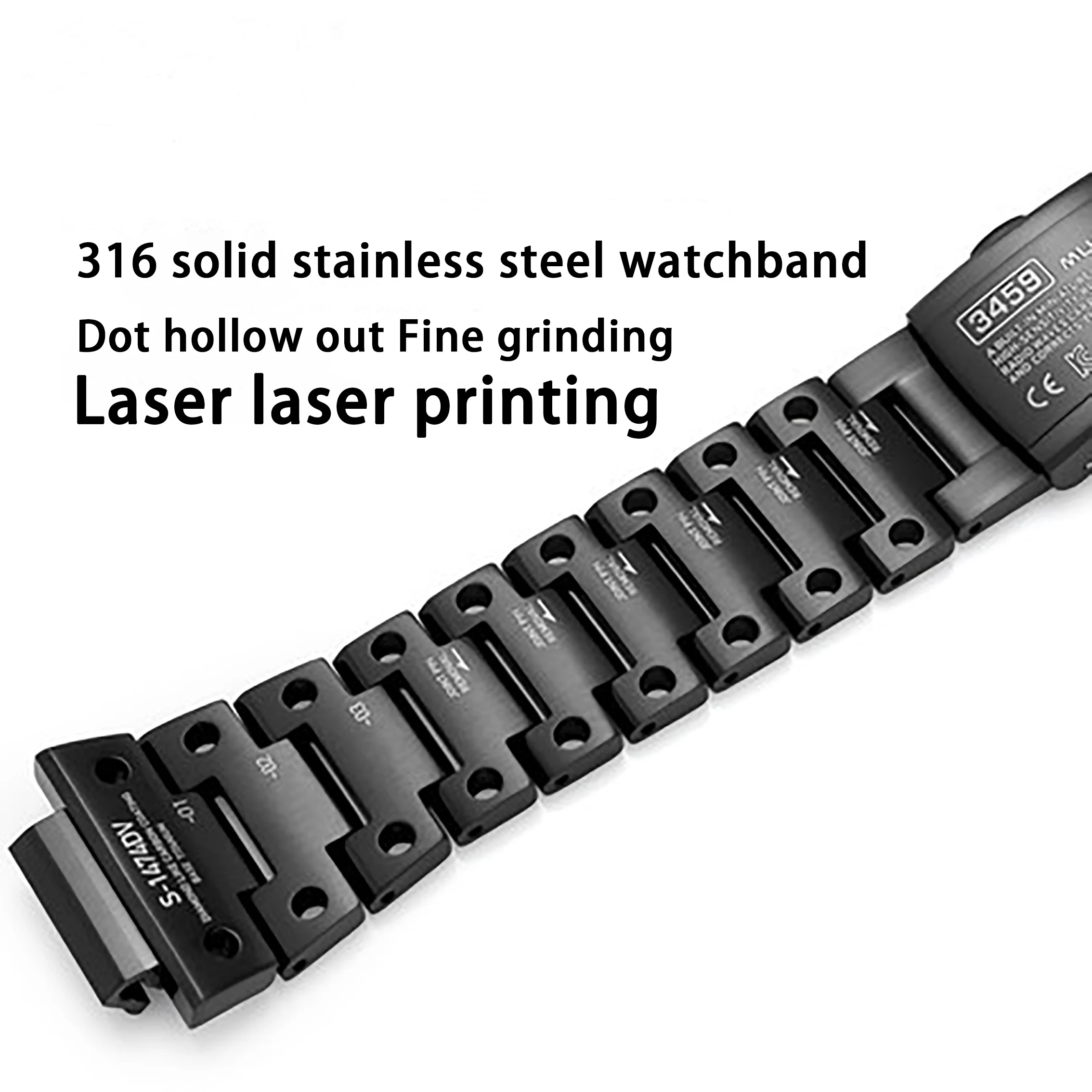 Compatible wIth Metal Band for DW5600 Stainless Steel Strap and Case for GW-B5600 GWX-5600 for  DW-5600BB/5600HR Accessories