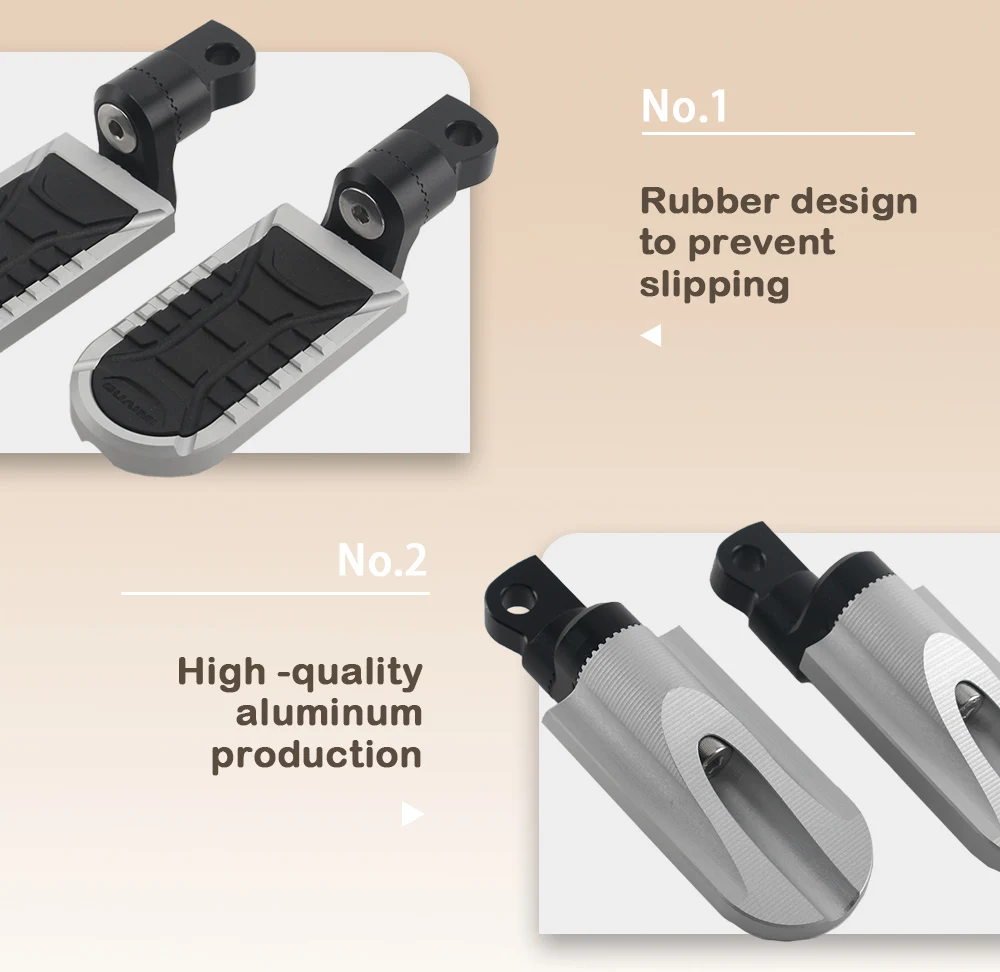 Для Harley Dyna Farboy Sportster 883 мотоциклетная Передняя и задняя подножка Регулируемая